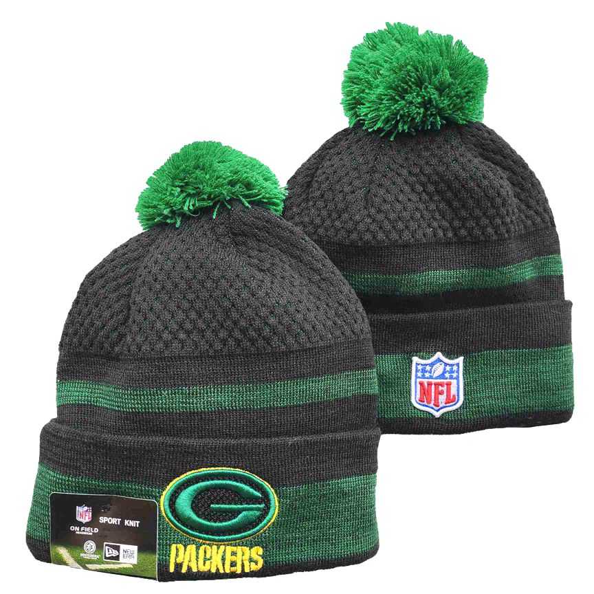 Packers Team Logo Black and Green Pom Cuffed Knit Hat YD,We sell and wholesale Packers Team Logo Black and Green Pom Cuffed Knit Hat YD on line form chian!